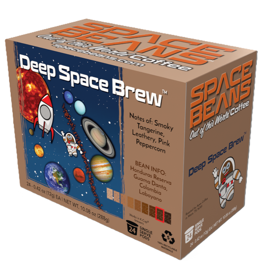 Deep Space Brew (Dark Roast, 24-Pack Single Serve Coffee Pods)
