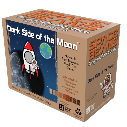 Dark Side of the Moon (Medium-Dark Roast, 24-Pack Single Serve Coffee Pods)