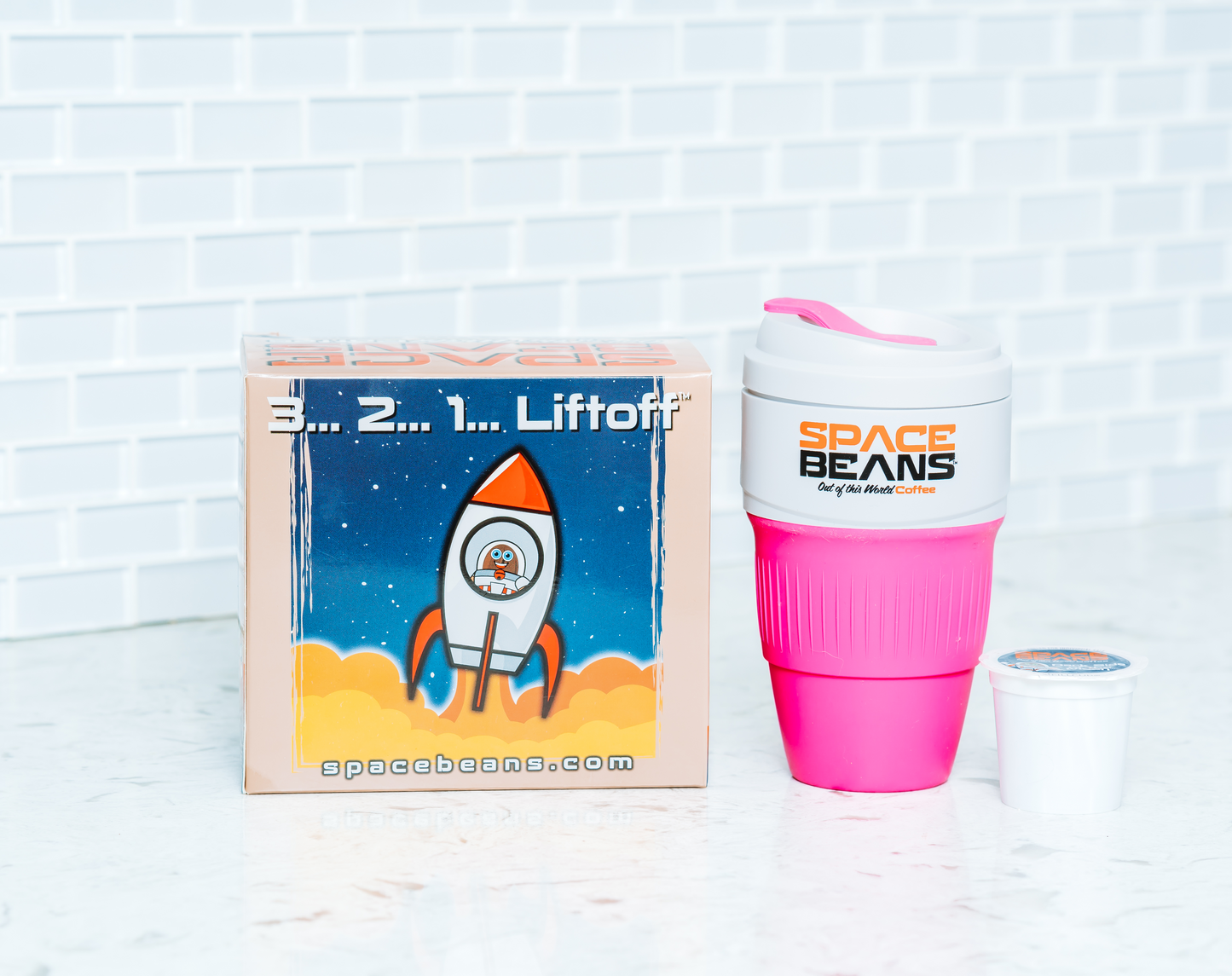 3... 2... 1... Liftoff (Light-Medium Roast Coffee Beans, 4 oz. Bag)