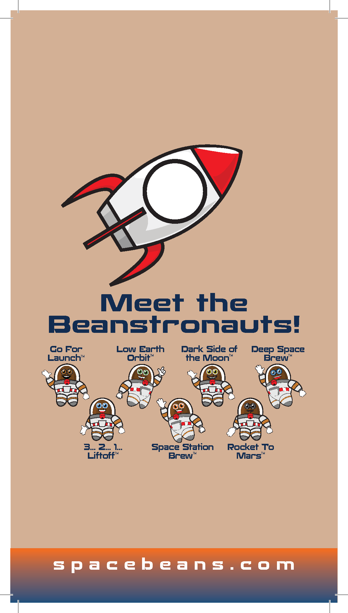 Low Earth Orbit Decaf (Medium Roast Coffee Beans, 4 oz. Bag)