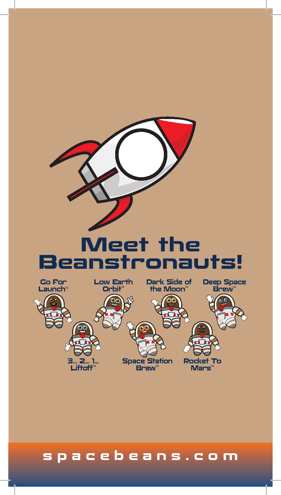 Space Station Brew (Medium Roast Coffee Beans, 12 oz. Bag)