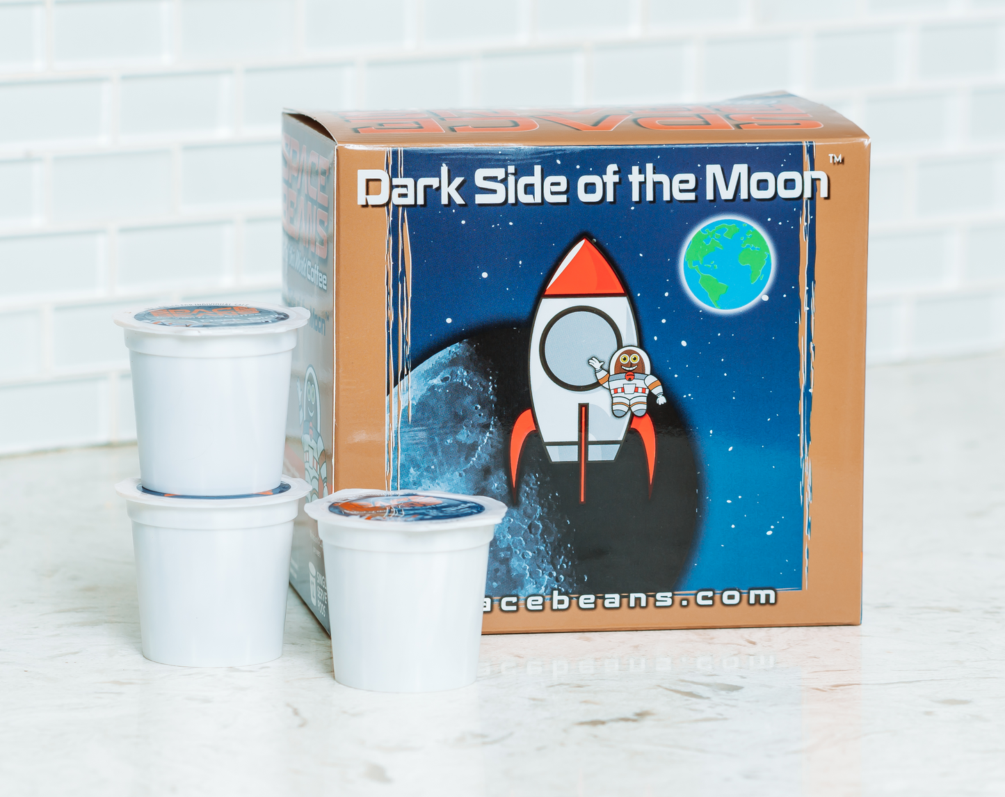 Dark Side of the Moon (Medium-Dark Roast Coffee Beans, 4 oz. Bag)