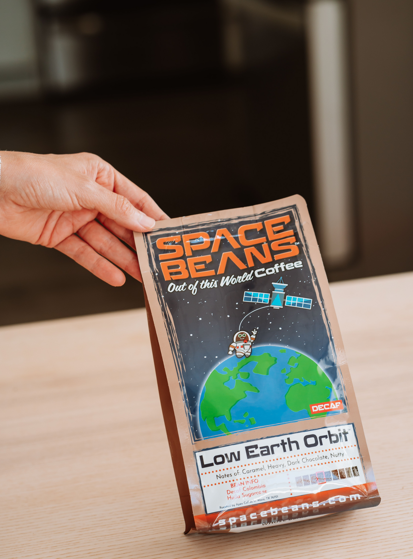 Low Earth Orbit Decaf (Medium Roast Coffee Beans, 5 lb. Bag)