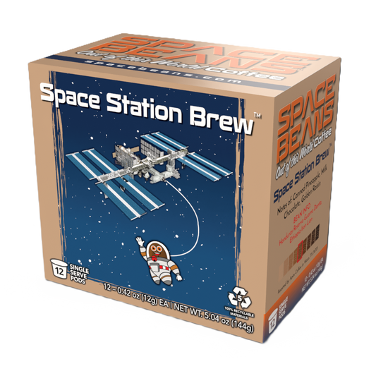 Space Station Brew (Medium Roast, 12-Pack Single Serve Coffee Pods)