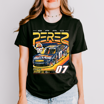 Brad Perez, Homestead-Miami, Space Beans Racing T-Shirt