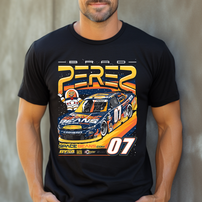 Brad Perez, Homestead-Miami, Space Beans Racing T-Shirt