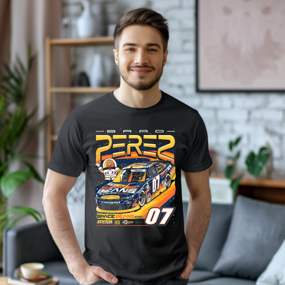 Brad Perez, Homestead-Miami, Space Beans Racing T-Shirt