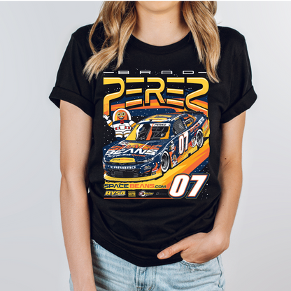 Brad Perez, Homestead-Miami, Space Beans Racing T-Shirt