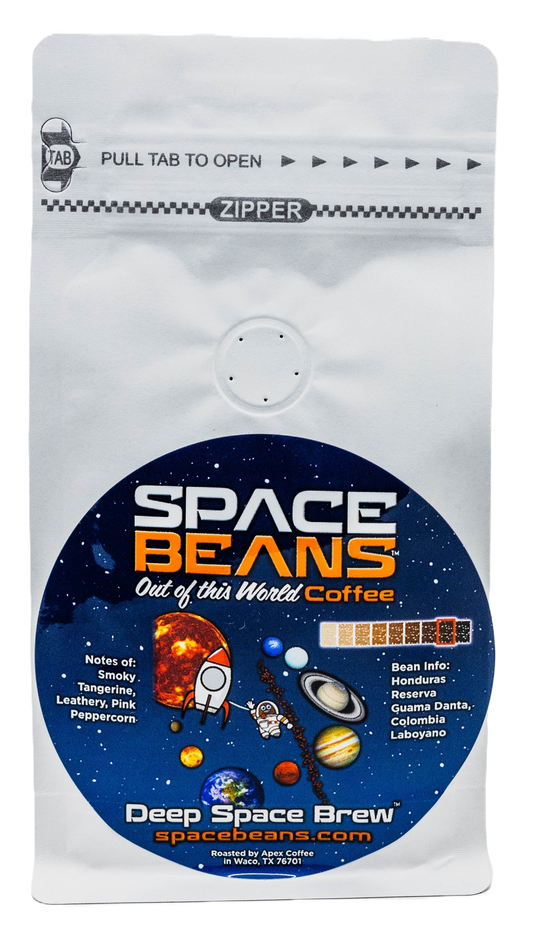 Deep Space Brew (Dark Roast Coffee Beans, 4 oz. Bag)