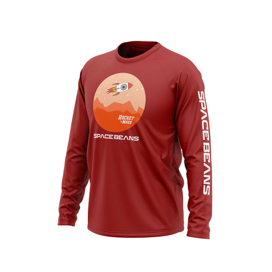 Rocket To Mars Long Sleeve Shirt